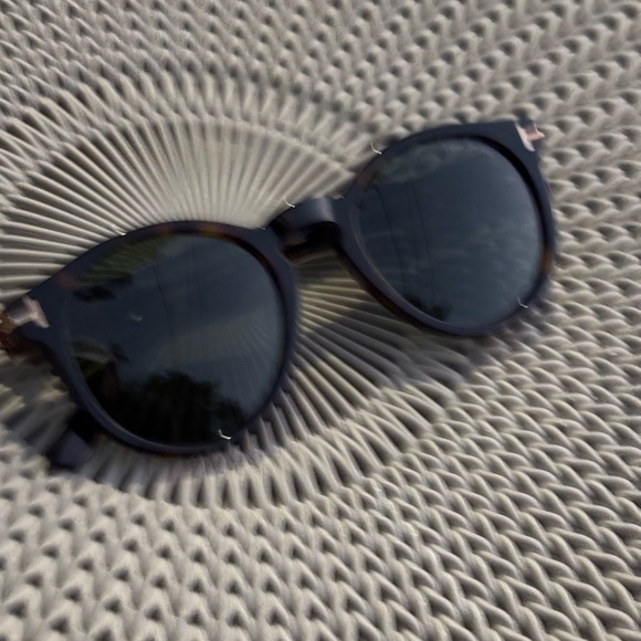 Tom Ford Eyewear Ian Round Frame Sunglasses 🕶 TF0591 Havana includes case - Picture 14 of 15